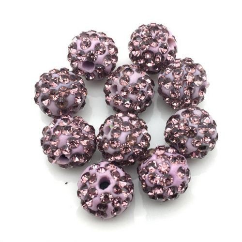 Stirnriemen - Shamballa Deluxe-COB-Flieder