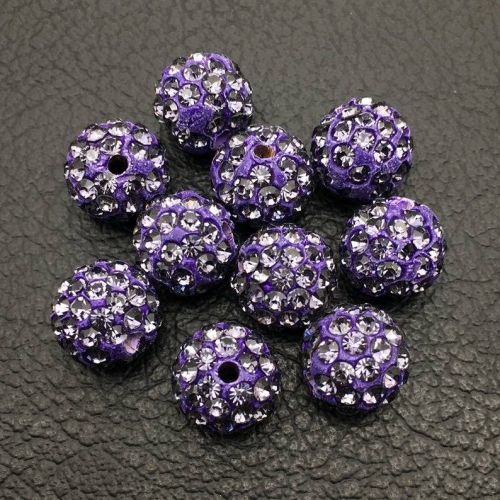 Stirnriemen - Shamballa Deluxe-COB-Lila