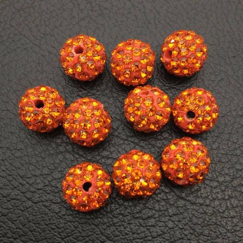 Stirnriemen - Shamballa Deluxe-COB-Orange