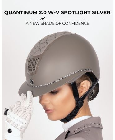FairPlay Helm QUANTINUM 2.0 W-V SPOTLIGHT MATT SILVER