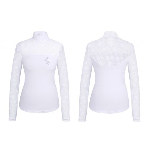 FairPlay langarm Turniershirt Lucia weiß Gr. 42 Ausstellungsstück