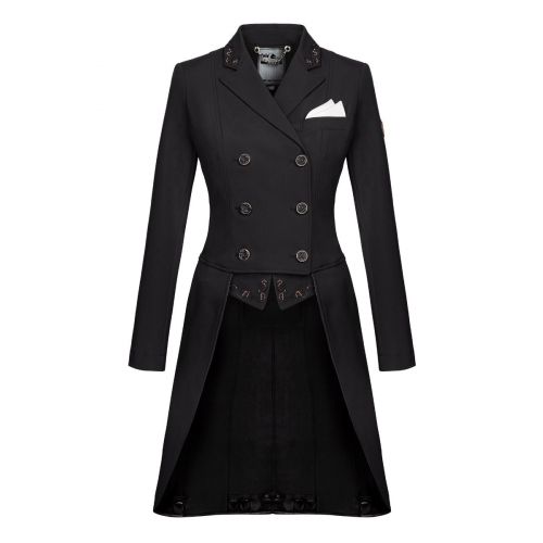 FairPlay Dressurfrack Dorothee chic rosegold schwarz Gr. 46 Ausstellungsstück