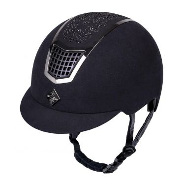 FairPlay Helm Quantinum Chic schwarz Gr. 53-55