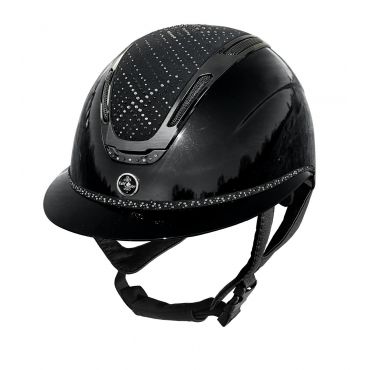 FairPlay Helm EQUILEUS W-V STELLIFY SHINY schwarz S Reduziert