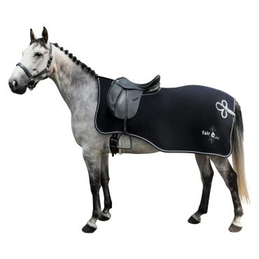 FairPlay Ausreitdecke Fritzens-schwarz-M