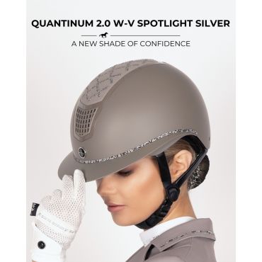 FairPlay Helm QUANTINUM 2.0 W-V SPOTLIGHT MATT SILVER