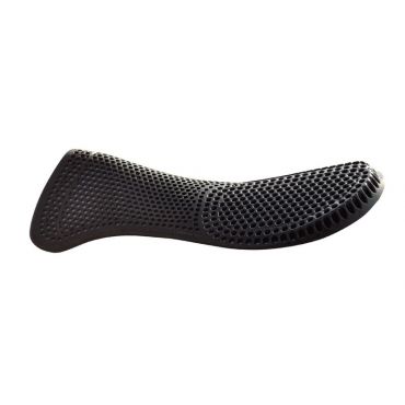 Acavallo Gel-Sattelpad mit Back-Riser schwarz