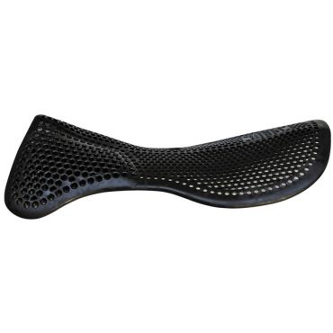 Acavallo Gel-Sattelpad mit Front-Riser schwarz